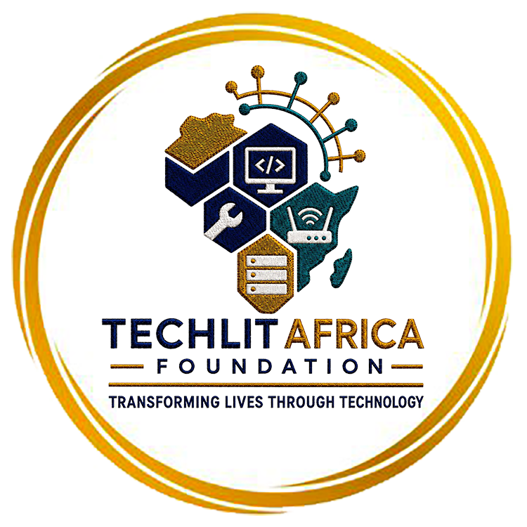 TechLit Africa Foundation Official Logo